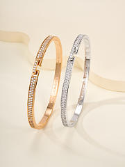 Chaumet Liens Evidence Bracelet White Gold Diamonds 083554 - 4