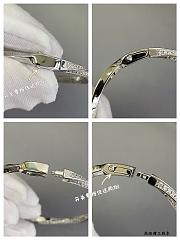 Graff Spiral Pave Diamond Bangle White Gold RGB351S - 5