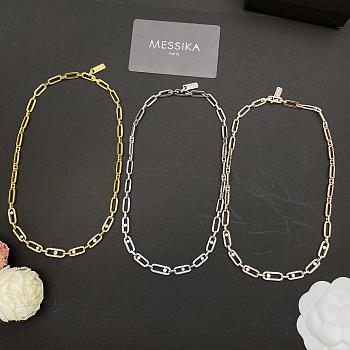 Messika Move Link Pave Necklace Diamond Necklace 14042