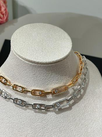 Messikia Move Link Choker Diamond Necklace 