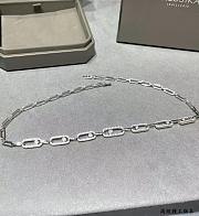 Messika Move Link Pave Necklace White Gold Diamond Necklace 14042 - 1