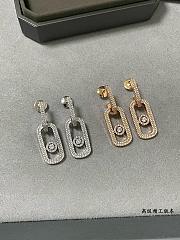 Messika So Move XL Pave Pendant Earrings Diamond - 5