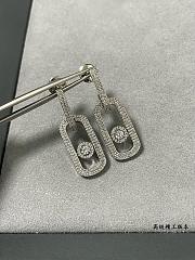 Messika So Move XL Pave Pendant Earrings Diamond - 4