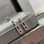 Messika Move Uno Stud Earrings Diamond - 3