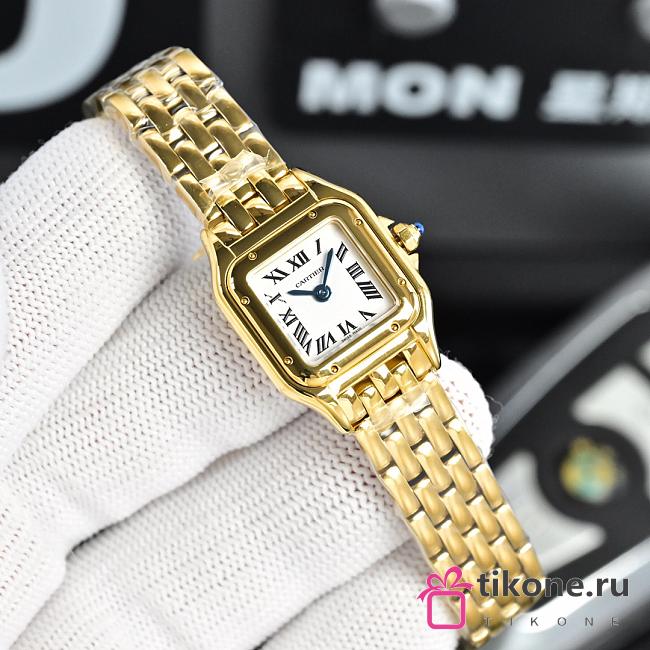 Panthere de Cartier Watch Yellow Gold Mini Model 19x25mm - 1
