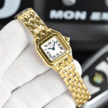 Panthere de Cartier Watch Yellow Gold Mini Model 19x25mm