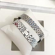 Panthere De Cartier Watch Doulbe Chain Small Model Rose Gold Diamonds 22x30mm - 6