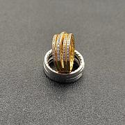 David Yurman Pave Crossover Ring 18k Yellow Gold With Diamonds 11mm - 4