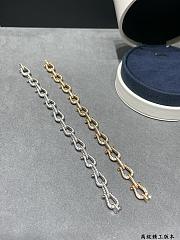 Fred Force 10 Multiple Bracelet Medium Model Yellow/ White Gold and Diamonds - 6