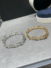 Fred Force 10 Multiple Bracelet Medium Model Yellow/ White Gold and Diamonds - 2