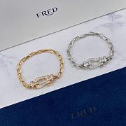 Fred Force 10 Bracelet 18k Yellow/ White Gold Diamonds Medium Model - 1