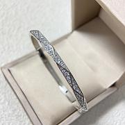 Laurence Graff Signature Pave Diamond Bangle White Gold RGB602 - 1