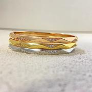 Laurence Graff Signature Faceted Pave Diamond Bangle Yellow Gold RGB696 - 3