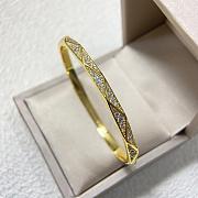 Laurence Graff Signature Pave Diamond Bangle Yellow Gold RGB604 - 1
