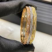 Laurence Graff Signature Pave Diamond Bangle Yellow Gold RGB604 - 2
