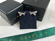 Graff Tilda’s Bow Diamond Stud Earrings White Gold - 1