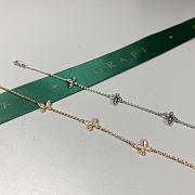 Graff Pave Butterfly Diamond Petite Bracelet White/ Rose Gold - 5