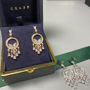 Graff Classic Butterfly Diamond Petite Earrings White/ Rose Gold - 3