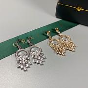 Graff Classic Butterfly Diamond Petite Earrings White/ Rose Gold - 4