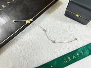 Graff Wild Flower Petite Pave Diamond Bracelet White Gold - 2