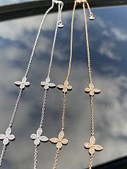 Graff Multi Butterfly Silhouette Diamond Pendant White/ Rose Gold - 4