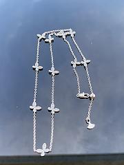 Graff Pave Butterfly Diamond Petite Necklace White/ Rose Gold - 5