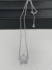 Graff Wild Flower Large Diamond Pendant White/ Rose Gold - 4