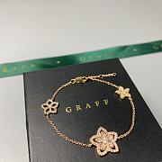 Graff Wild Flower Diamond Bracelet White/ Rose Gold - 4