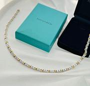 Tiffany Necklace in Platinum and Yellow Gold with Diamonds - 1