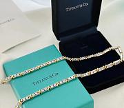 Tiffany Necklace in Platinum and Yellow Gold with Diamonds - 5