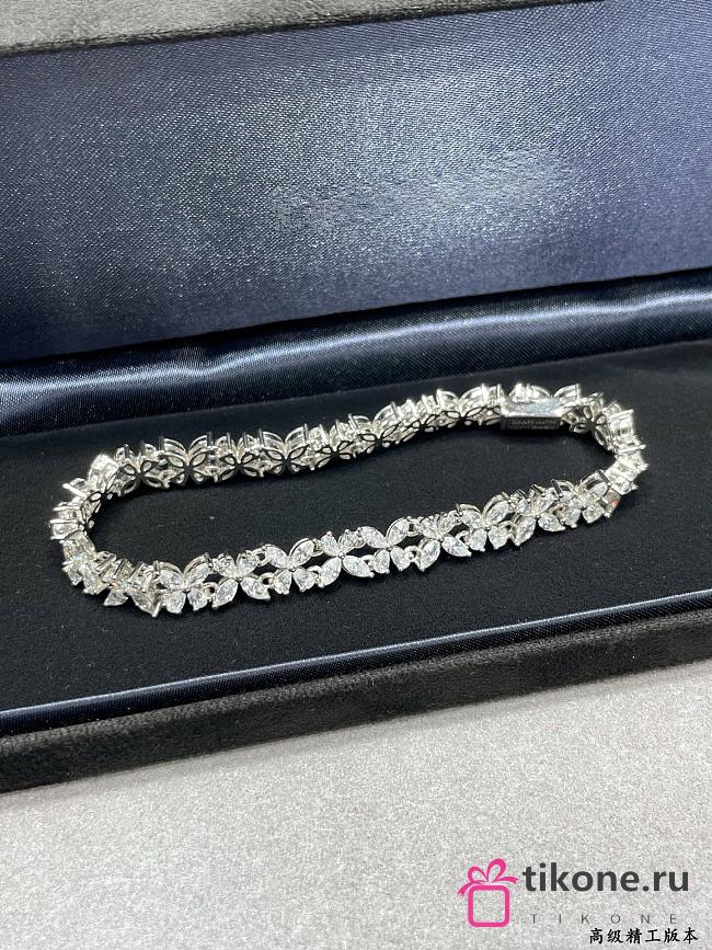 Graff Classic Butterfly Diamond Bracelet White Gold - 1