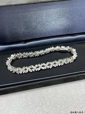Graff Classic Butterfly Diamond Bracelet White Gold
