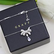Graff Tilda's Bow Classic Diamond Drop Pendant White Gold - 4