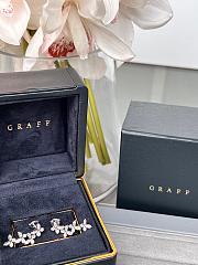 Graff Pavé Butterfly Diamond Petite Ear Climbers White Gold - 5