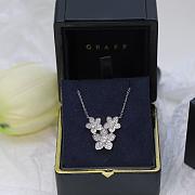 Graff Wild Flower Necklace Diamond and White Gold - 5