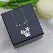 Graff Wild Flower Necklace Diamond and White Gold - 3