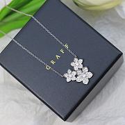 Graff Wild Flower Necklace Diamond and White Gold - 2