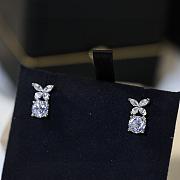 Graff Classic Butterfly Round Diamond Earrings White Gold - 5