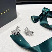 Graff New Dawn Multi-Shape Diamond Stud Earrings White Gold - 4