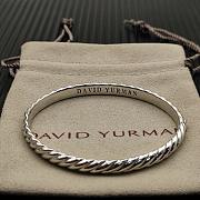 David Yurman Sculpted Cable Bangle Bracelet 18K Yellow Gold 6.2mm - 4