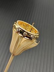 David Yurman Modern Renaissance Band Ring 18K Yellow Gold with Diamonds 6.6mm - 5