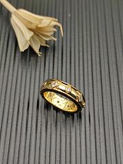 David Yurman Modern Renaissance Band Ring 18K Yellow Gold with Diamonds 6.6mm - 4