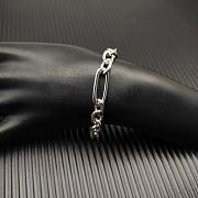 David Yurman Lexington Chain Bracelet White Gold 9.8mm - 6