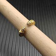 David Yurman Petite Helena Open Ring 18K Yellow Gold with Diamonds 2.5mm - 5