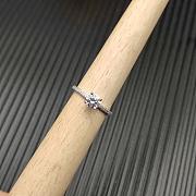 David Yurman DY Eden Pavé Engagement Ring Platinum Round Brilliant Cut - 2