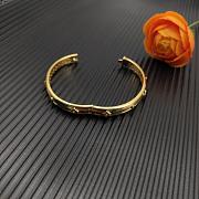 David Yurman Modern Renaissance Bangle Bracelet 18K Yellow/ White Gold with Diamonds 8mm - 5