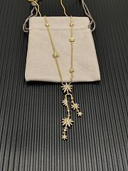 David Yurman Starburst Cluster Necklace 18K Yellow Gold with Diamonds 66mm - 6