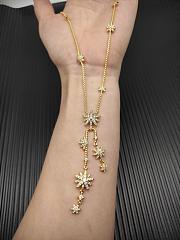 David Yurman Starburst Cluster Necklace 18K Yellow Gold with Diamonds 66mm - 5