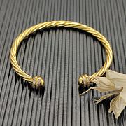 David Yurman Helena Bracelet 18k Yellow Gold with Diamonds 4mm - 4