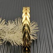 David Yurman Chevron Cuff Bracelet 18K Yellow Gold 9mm - 4